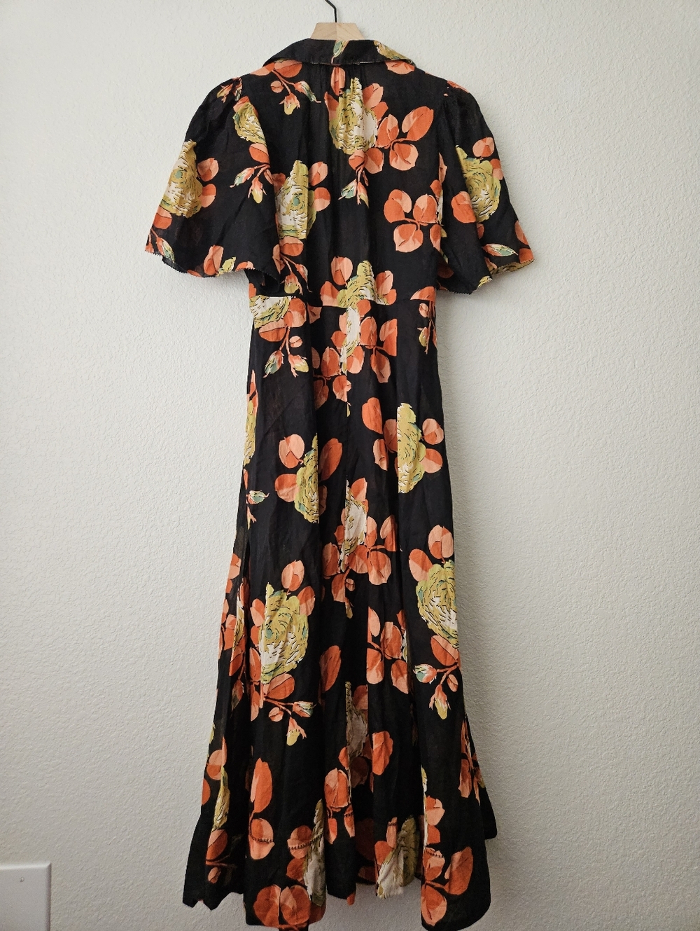 The GREAT. the Bridge dress in cabbage rose floral, 2 ( medium ) - Picture 13 of 15